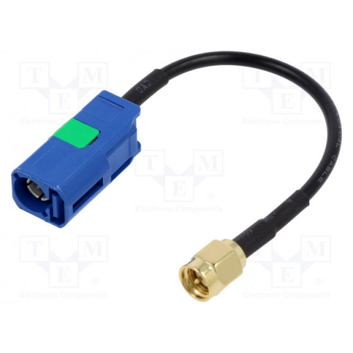 ; Antenna adapter; Fakra GPS S socket,SMA-A plug; straight; 100mm; JC Antenna ; Antenna adapter; Fakra GPS S socket,SMA-A plug; straight; 100mm; JC Antenna
