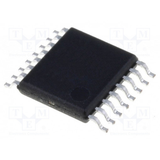 ADG709BRUZ; IC: multiplexer; 4: 1; Channels: 2; parallel; TSSOP16; Package: tube; Analog Devices ADG709BRUZ; IC: multiplexer; 4: 1; Channels: 2; parallel; TSSOP16; Package: tube; Analog Devices