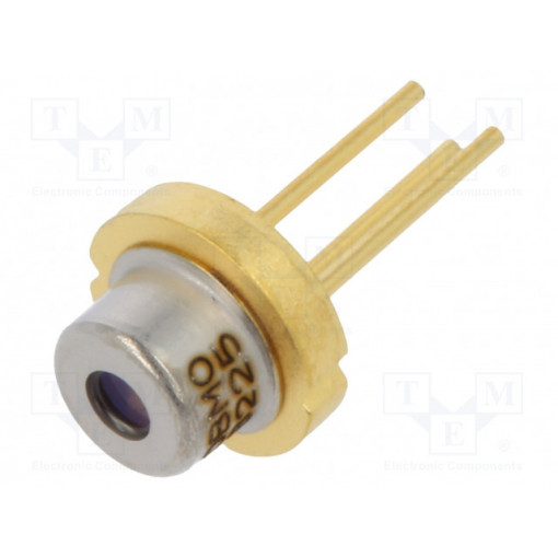 ADL-66505TL; Diode: laser; 653-667nm; 50mW; 9/17; Mounting: THT; 2÷3VDC; Laser Components