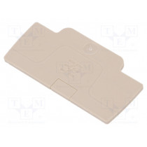 1552600000 AEP 2C 1.5; End plate; Application: A series; colourless; WEIDMÜLLER