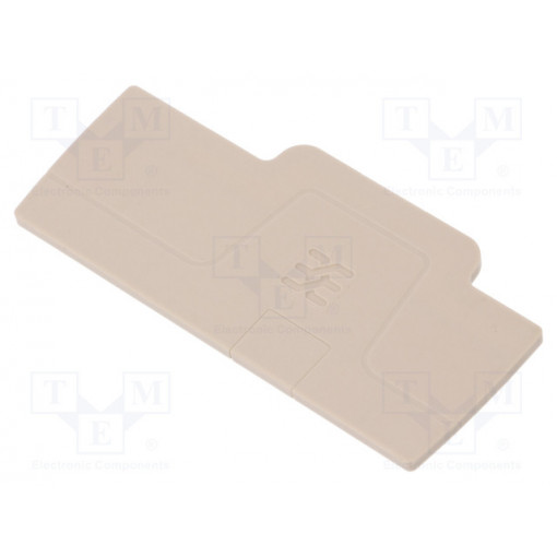 1521510000 AEP 3C 2.5; End plate; Application: A series; colourless; WEIDMÜLLER