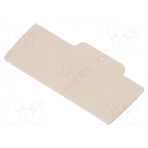 2051720000 AEP 3C 4; End plate; Application: A series; colourless; WEIDMÜLLER