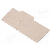 1991940000 AEP 3C 6; End plate; Application: A series; colourless; WEIDMÜLLER