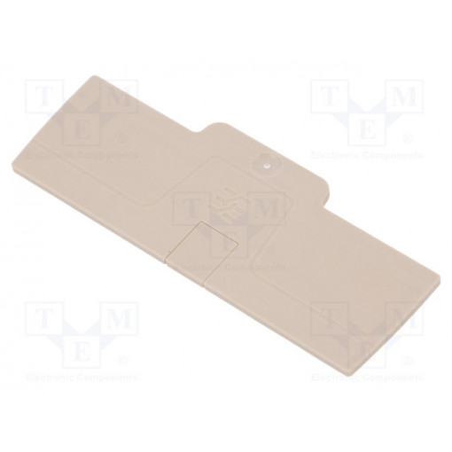 2051900000 AEP 4C 4; End plate; Application: A series; colourless; WEIDMÜLLER