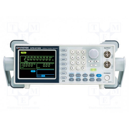 AFG-2125; Generator: function; LCD 3,5
