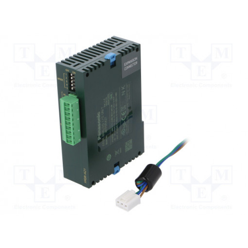 AFP0RA21; Module: extension; 24VDC; OUT: 1; IN: 2; Series: FP0; OUT 1: analogue; PANASONIC