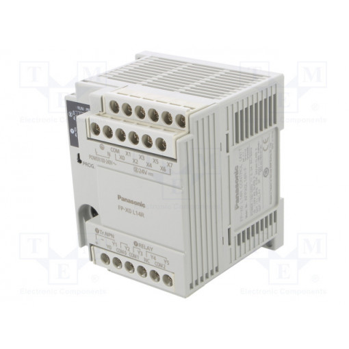 AFPX0L14R; Module: PLC programmable controller; OUT: 6; IN: 8; Series: FP-X0; PANASONIC