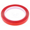 AFTC 5305; Tape: fixing; W: 12mm; L: 5m; Thk: 0.5mm; double-sided; acrylic; 100°C; AFTC