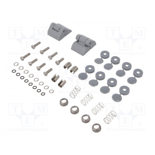 AH NEW ALU HINGE; Set of hinges; ALN161609,ALN121208,ALN122208,ALN123608; FIBOX