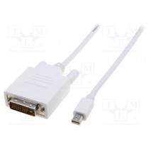 AK-340305-020-W; Cable; DisplayPort 1.2; 2m; white; ASSMANN