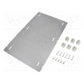79501301; Mounting plate; steel; W: 240mm; H: 2mm; L: 390mm; AKI-3,AKI-4,AKL-3; SPELSBERG