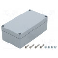 7811230; Enclosure: multipurpose; X: 125mm; Y: 222mm; Z: 81mm; EURONORD; grey; FIBOX