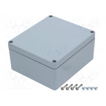 7811350; Enclosure: multipurpose; X: 200mm; Y: 230mm; Z: 110mm; EURONORD; grey; FIBOX 7811350; Enclosure: multipurpose; X: 200mm; Y: 230mm; Z: 110mm; EURONORD; grey; FIBOX