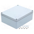 7811370; Enclosure: multipurpose; X: 230mm; Y: 280mm; Z: 110mm; EURONORD; grey; FIBOX