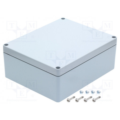 7811370; Enclosure: multipurpose; X: 230mm; Y: 280mm; Z: 110mm; EURONORD; grey; FIBOX 7811370; Enclosure: multipurpose; X: 230mm; Y: 280mm; Z: 110mm; EURONORD; grey; FIBOX