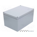 7811390; Enclosure: multipurpose; X: 230mm; Y: 330mm; Z: 180mm; EURONORD; grey; FIBOX