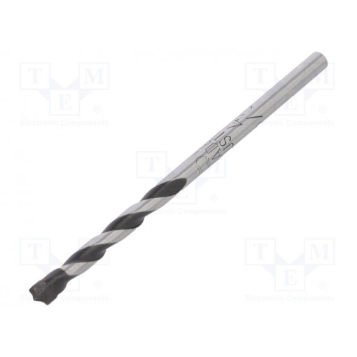 0018800400100; Drill bit; for concrete; Ø: 4mm,5/32 0018800400100; Drill bit; for concrete; Ø: 4mm,5/32