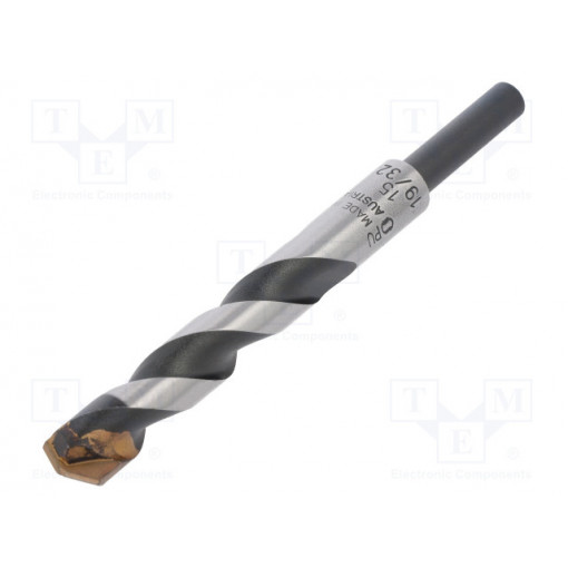 0018801500100; Drill bit; for concrete; Ø: 15mm,19/32 0018801500100; Drill bit; for concrete; Ø: 15mm,19/32