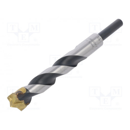 0018801800100; Drill bit; for concrete; Ø: 18mm,23/32 0018801800100; Drill bit; for concrete; Ø: 18mm,23/32