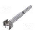 0023902200100; Machine forstner bit; for wood; Ø: 22mm; L: 90mm; blister; ALPEN-MAYKESTAG 0023902200100; Machine forstner bit; for wood; Ø: 22mm; L: 90mm; blister; ALPEN-MAYKESTAG