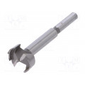 0023902500100; Machine forstner bit; for wood; Ø: 25mm; L: 90mm; blister; ALPEN-MAYKESTAG 0023902500100; Machine forstner bit; for wood; Ø: 25mm; L: 90mm; blister; ALPEN-MAYKESTAG