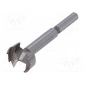 0023902600100; Machine forstner bit; for wood; Ø: 26mm; L: 90mm; blister; ALPEN-MAYKESTAG 0023902600100; Machine forstner bit; for wood; Ø: 26mm; L: 90mm; blister; ALPEN-MAYKESTAG