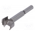 0023902800100; Machine forstner bit; for wood; Ø: 28mm; L: 90mm; blister; ALPEN-MAYKESTAG 0023902800100; Machine forstner bit; for wood; Ø: 28mm; L: 90mm; blister; ALPEN-MAYKESTAG