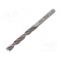0062000600100; Drill bit; for wood; Ø: 6mm; L: 93mm; HSS; Working part len: 57mm; ALPEN-MAYKESTAG