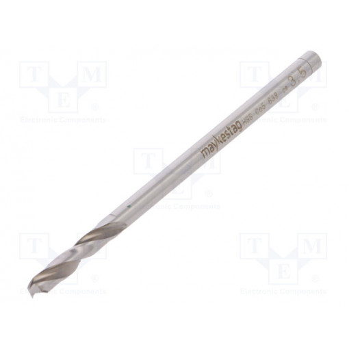 0063800350100; Drill bit; for metal; Ø: 3.5mm; L: 70mm; HSS-CO; Man.series: HARDOX; ALPEN-MAYKESTAG
