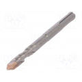 0080701000100; Drill bit; for concrete; Ø: 10mm; L: 110mm; metal; cemented carbide; ALPEN-MAYKESTAG