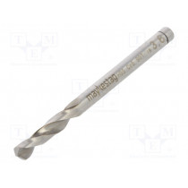 0090100360100; Drill bit; for metal; Ø: 3.6mm; L: 52mm; HSS-CO; bulk,industrial; ALPEN-MAYKESTAG