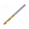 0090700280100; Drill bit; for metal; Ø: 2.8mm; L: 46mm; HSS-CO; film,separately; ALPEN-MAYKESTAG