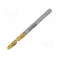 0090700300100; Drill bit; for metal; Ø: 3mm; L: 46mm; HSS-CO; Features: grind blade; ALPEN-MAYKESTAG