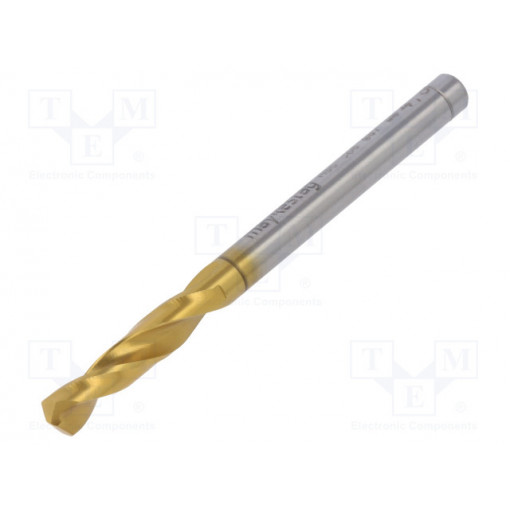 0090700430100; Drill bit; for metal; Ø: 4.3mm; L: 58mm; HSS-CO; film,separately; ALPEN-MAYKESTAG