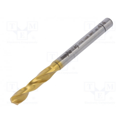 0090700440100; Drill bit; for metal; Ø: 4.4mm; L: 58mm; HSS-CO; film,separately; ALPEN-MAYKESTAG