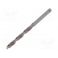 0095400450100; Drill bit; for metal; Ø: 4.5mm; L: 80mm; HSS; Working part len: 47mm; ALPEN-MAYKESTAG