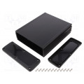 ALUG708BK200-BK; Enclosure: multipurpose; X: 177.6mm; Y: 209mm; Z: 61.1mm; black; GAINTA