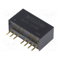 AM10G-2412NZ; Converter: DC/DC; 10W; Uin: 18÷36V; 12VDC; Iout: 0.83A; SIP8; 5.5g; AIMTEC
