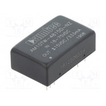 AM10TW-4815D-NZ; Converter: DC/DC; 10W; Uin: 18÷75V; Uout: 15VDC; Uout2: -15VDC; DIP24; AIMTEC
