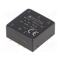 AM15C-4805S-NZ; Converter: DC/DC; 15W; Uin: 36÷75V; 5VDC; Iout: 3A; 1
