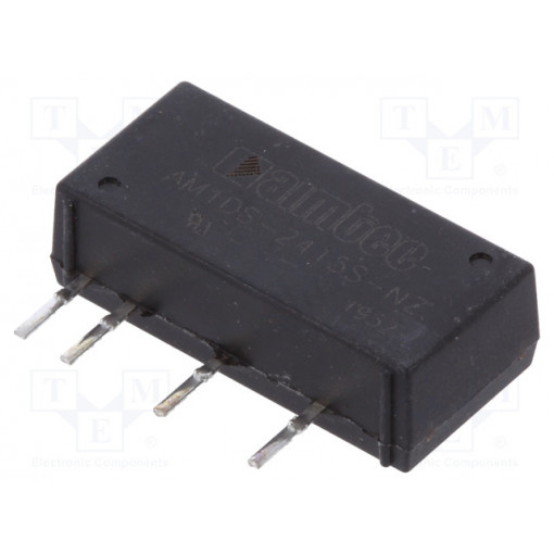 AM1DS-2415S-NZ; Converter: DC/DC; 1W; Uin: 21.6÷26.4V; 15VDC; Iout: 67mA; SIP7; 2.3g; AIMTEC