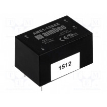 AME1-5SAZ; Converter: AC/DC; 1W; Uout: 5VDC; Iout: 0.2A; 57%; Mounting: PCB; 3kV; AIMTEC
