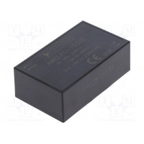 AMEL45-15SJZ; Converter: AC/DC; 45W; Uout: 15VDC; Iout: 3A; 85%; Mounting: PCB; 4kV; AIMTEC