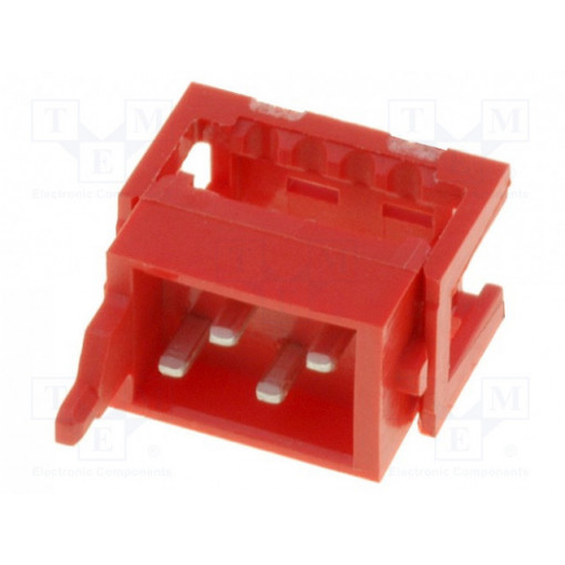 215083-4; Micro-MaTch; plug; male; PIN: 4; IDC; for ribbon cable; Layout: 2x2; TE Connectivity