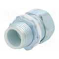 298.012.0; Straight terminal connector; ØBraid : 18mm; galvanised steel; ANAMET EUROPE
