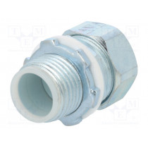 298.012.0; Straight terminal connector; ØBraid : 18mm; galvanised steel; ANAMET EUROPE