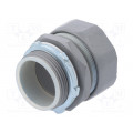 298.040.0; Straight terminal connector; ØBraid : 46mm; galvanised steel; ANAMET EUROPE