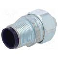299.013.0; Straight terminal connector; ØBraid : 16mm; galvanised steel; ANAMET EUROPE