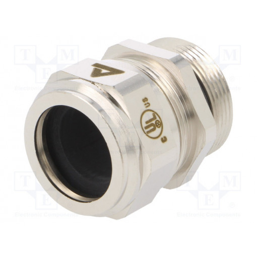 736.732.1; Cable gland; M32; IP68; Mat: brass; Body plating: nickel; ANAMET EUROPE