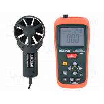 AN200; Thermoanemometer; LCD; 0,4÷30m/s; -10÷60°C; Equipment: batteries; EXTECH AN200; Thermoanemometer; LCD; 0,4÷30m/s; -10÷60°C; Equipment: batteries; EXTECH